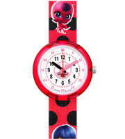 Orologio Flik Flak Bambino Ladybug e Cat Noir in Plastica ZFPNP106 - ZFPNP106